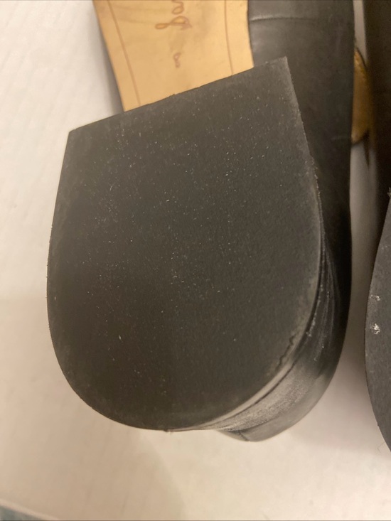 Sam Edelman Dark Navy Almond Toe Horse Leather Bit Loafer Shoes Size 8. - Picture 13 of 14